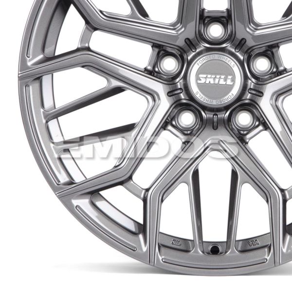 КОВАНЫЕ ДИСКИ 230612Q SKILL SV280-SV282 18 J8.5 ET25 5X127 71.6 ГРАФИТ ГЛЯНЦЕВЫЙ