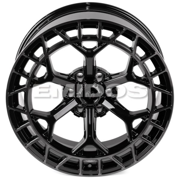 КОВАНЫЕ ДИСКИ H240604E SKILL SV543-SB595 22 J10 ET-10 6X139.7 77.8 ЧЁРНЫЙ ГЛЯНЦЕВЫЙ + ПОЛИРОВАННЫЕ С