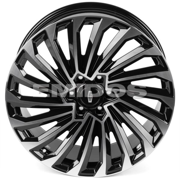 КОВАНЫЕ ДИСКИ H251002B SKILL SV603-SK364 22 J9.5 ET44 6X135 87.1 ЧЁРНЫЙ ГЛЯНЦЕВЫЙ + ПОЛИРОВАННЫЕ СПИ