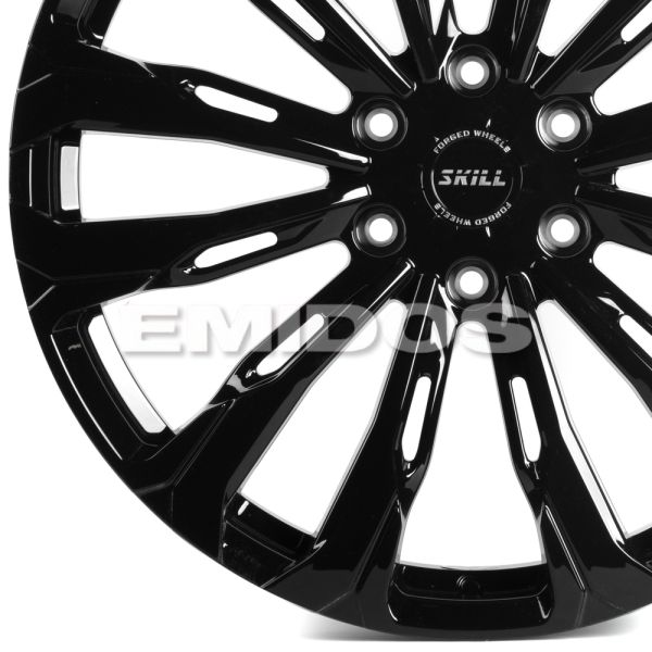 КОВАНЫЕ ДИСКИ H240918C SKILL SV671-FG485 22 J9 ET50 6X139.7 95.1 ЧЁРНЫЙ ГЛЯНЦЕВЫЙ