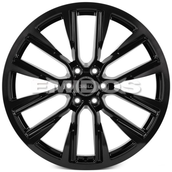 КОВАНЫЕ ДИСКИ H250522C SKILL SV946-CS410 20 J8 ET46 6X114.3 67.1 ЧЁРНЫЙ ГЛЯНЦЕВЫЙ + ПОЛИРОВАННЫЕ СПИ