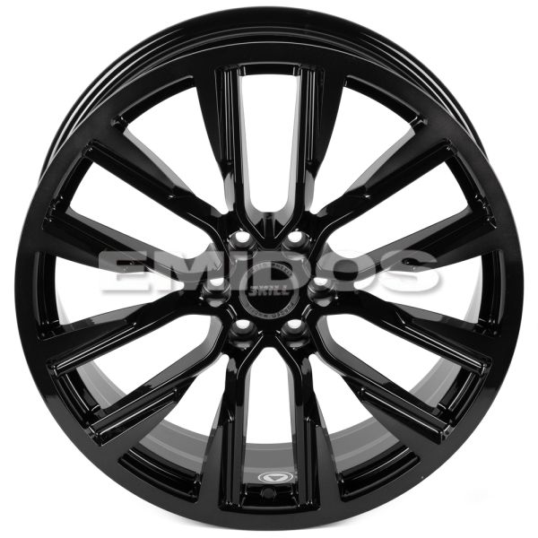 КОВАНЫЕ ДИСКИ H250522C SKILL SV946-CS410 20 J8 ET46 6X114.3 67.1 ЧЁРНЫЙ ГЛЯНЦЕВЫЙ + ПОЛИРОВАННЫЕ СПИ