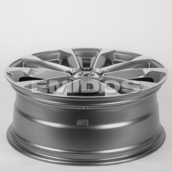 ЛИТЫЕ ДИСКИ 80036 TOYOTA/LEXUS 1151X-CT388 21 J8.5 ET54 5X150 110.1 ГРАФИТ + ПОЛИРОВАННЫЕ СПИЦЫ