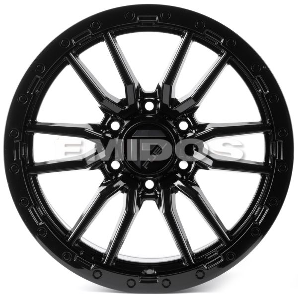 ЛИТЫЕ ДИСКИ 80118 FUEL 60273-SB395 18 J9 ET18 6X139.7 106.1 ЧЁРНЫЙ ГЛЯНЦЕВЫЙ