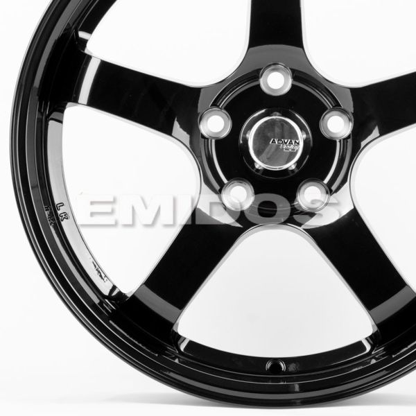 ЛИТЫЕ ДИСКИ 81131 ADVAN F1441-CS233 17 J7.5 ET35 5X114.3 73.1 ЧЁРНЫЙ ГЛЯНЦЕВЫЙ