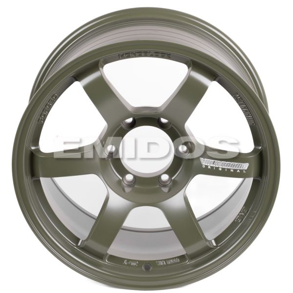 ЛИТЫЕ ДИСКИ 80787 RAYS 6082X-DS193 18 J9 ET0 6X139.7 106.1 ЗЕЛЁНЫЙ МАТОВЫЙ