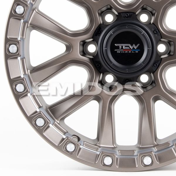 ЛИТЫЕ ДИСКИ 80810 TCW 2633-SK157 17 J9 ET0 6X139.7 110.1 БРОНЗА МАТОВАЯ