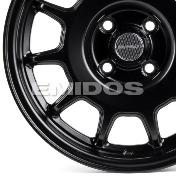 ЛИТЫЕ ДИСКИ 80917 WEDS X1229-CS213 15 J6.5 ET35 4X100 73.1 ЧЁРНЫЙ МАТОВЫЙ