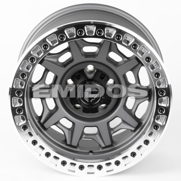 ЛИТЫЕ ДИСКИ 81304 FUEL 2628-SF058 17 J9 ET-15 5X127 71.5 ГРАФИТ МАТОВЫЙ + ПОЛИРОВАННЫЙ БЕДЛОК