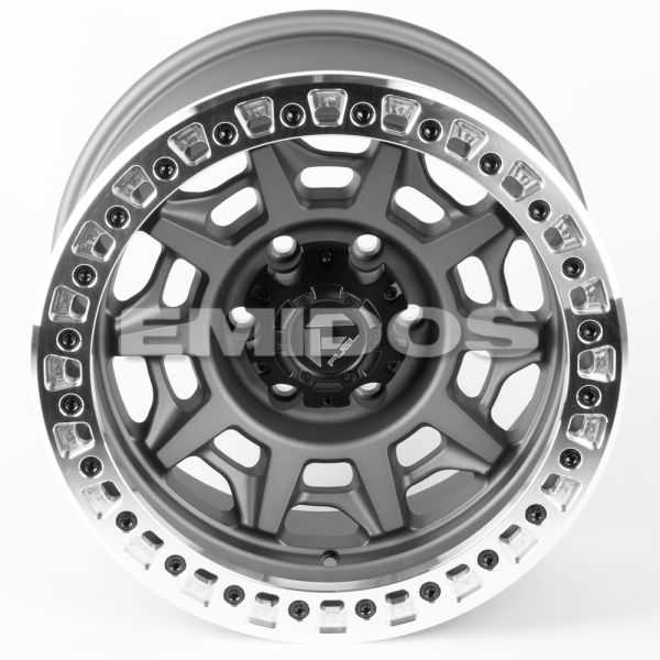 ЛИТЫЕ ДИСКИ 81310 FUEL 2628-SF058 17 J9 ET-15 6X139.7 106.1 ГРАФИТ МАТОВЫЙ + ПОЛИРОВАННЫЙ БЕДЛОК