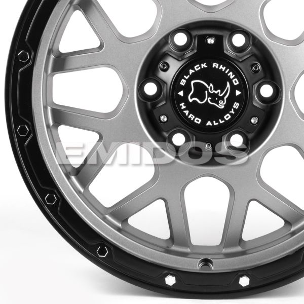 ЛИТЫЕ ДИСКИ 81413 BLACK RHINO 84243-FG434 17 J8.5 ET15 6X139.7 106.1 ГРАФИТ МАТОВЫЙ + ЧЁРНЫЙ МАТОВЫЙ