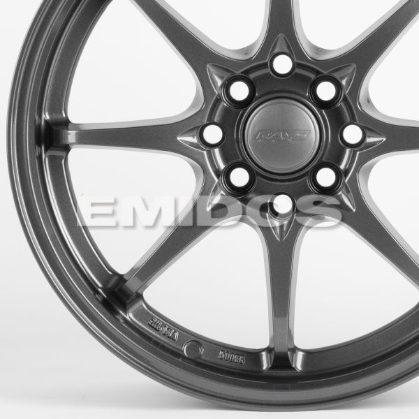 ЛИТЫЕ ДИСКИ 82018 RAYS X8306-SM145 16 J7 ET38 4X100/4X114.3 73.1 ГРАФИТ ГЛЯНЦЕВЫЙ