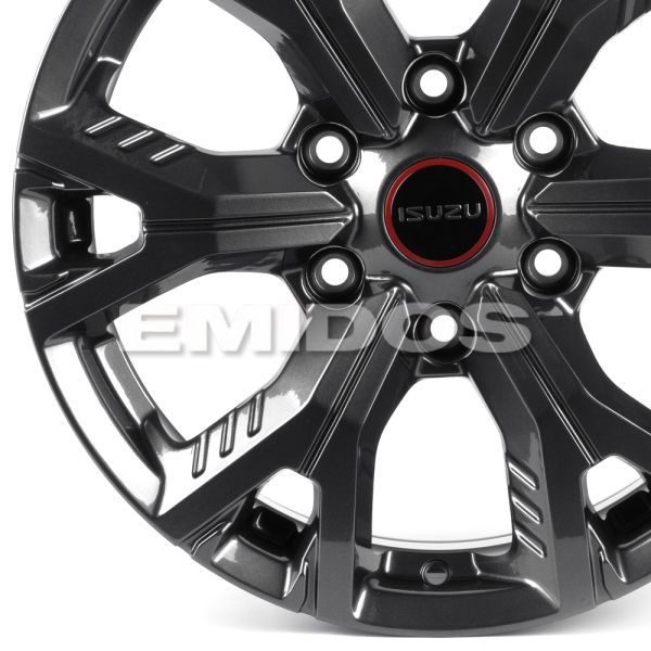 ЛИТЫЕ ДИСКИ 82040 ISUZU IVF-3378-FG564 17 J7 ET33 6X139.7 100.1 ГРАФИТ
