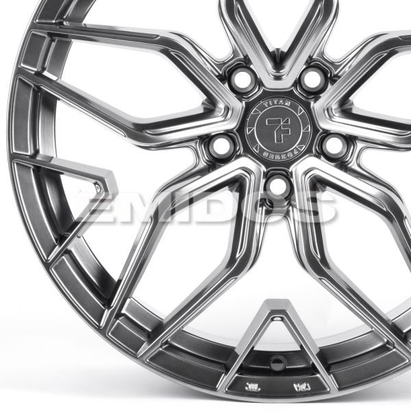 ЛИТЫЕ ДИСКИ 82184 TF F8621-FG580 18 J8.5 ET35 5X112 66.6 СЕРЕБРО ТЁМНОЕ