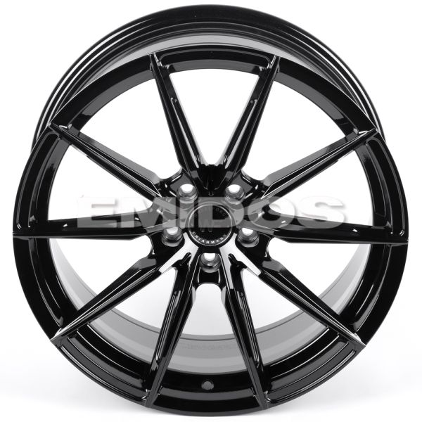 ЛИТЫЕ ДИСКИ 82218 WF XL6004-DS345 19 J8.5 ET35 5X108 73.1 ЧЁРНЫЙ ГЛЯНЦЕВЫЙ