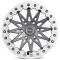 КОВАНЫЕ ДИСКИ H231125A SKILL SB013-SB387 17 J9 ET25 6X139.7 106.1 ГРАФИТ МАТОВЫЙ + СЕРЕБРЯННЫЙ ОБОД