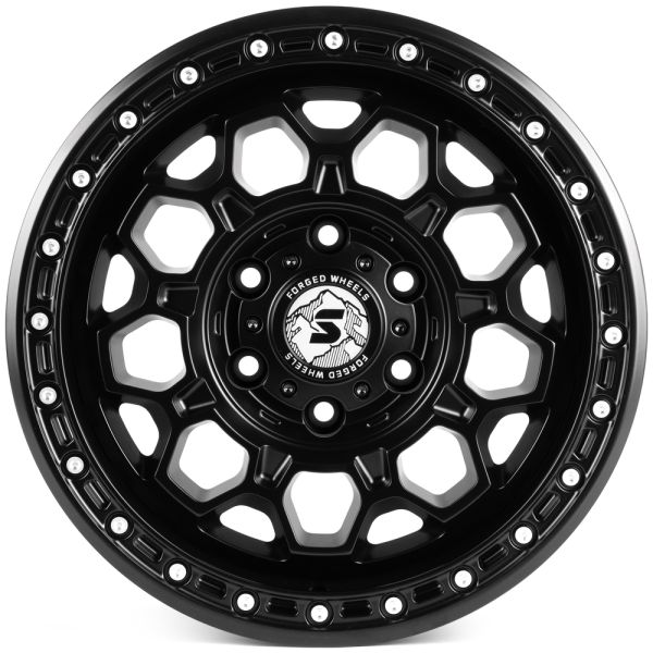 КОВАНЫЕ ДИСКИ H250625E SKILL SB024-SL179 17 J9 ET32 6X135 87.1 ЧЁРНЫЙ МАТОВЫЙ