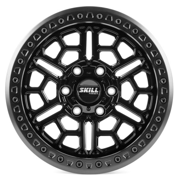 КОВАНЫЕ ДИСКИ 221111S SKILL SB077-SB388 17 J9.5 ET-44 6X139.7 106.1 ЧЁРНЫЙ