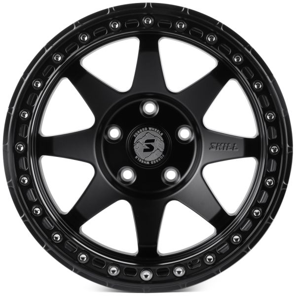 КОВАНЫЕ ДИСКИ H250117A SKILL SB111-SK290 17 J9 ET-12 5X127 71.5 ЧЁРНЫЙ МАТОВЫЙ