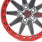 КОВАНЫЕ ДИСКИ H250917K SKILL SB111-SL178 17 J9 ET12 5X127 71.6 ЗЕРКАЛЬНАЯ ПОЛИРОВКА + КРАСНЫЙ БЕДЛОК