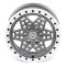 КОВАНЫЕ ДИСКИ 230510S SKILL SB121-DS193 18 J9 ET45 6X139.7 95.1 ГРАФИТ МАТОВЫЙ + ПОЛИРОВАННЫЙ ОБОД