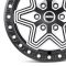 КОВАНЫЕ ДИСКИ 230510Z SKILL SB125-CT356 18 J9 ET45 6X139.7 95.1 ЧЁРНЫЙ МАТОВЫЙ + ПОЛИРОВАННЫЕ СПИЦЫ