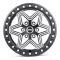 КОВАНЫЕ ДИСКИ 230510Z SKILL SB125-CT356 18 J9 ET45 6X139.7 95.1 ЧЁРНЫЙ МАТОВЫЙ + ПОЛИРОВАННЫЕ СПИЦЫ