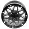 КОВАНЫЕ ДИСКИ H241206K SKILL SB126-SV407 17 J8.5 ET34 6X135 87.1 ГРАФИТ МАТОВЫЙ + ЧЁРНЫЙ МАТОВЫЙ ОБО