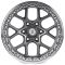 КОВАНЫЕ ДИСКИ H250821X SKILL SB821-SB522 17 J10 ET-25 6X139.7 106.1 ГРАФИТ МАТОВЫЙ + ЗЕРКАЛЬНАЯ ПОЛИ