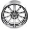 КОВАНЫЕ ДИСКИ 250613D SKILL SD101-SK335 20 J10 ET-18 5X127 71.6 ЗЕРКАЛЬНАЯ ПОЛИРОВКА + БЕЛЫЕ СПИЦЫ