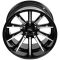 КОВАНЫЕ ДИСКИ 250613C SKILL SD101-SK339 20 J12 ET-44 5X127 71.6 ЧЁРНЫЙ ГЛЯНЦЕВЫЙ + СПИЦЫ БЕЗ ОКРАСА
