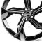 КОВАНЫЕ ДИСКИ 230626W SKILL SL089-SK199 21 J9.5 ET31 5X112 66.5 ЧЁРНЫЙ ГЛЯНЦЕВЫЙ + ПОЛИРОВАННЫЕ СПИЦ