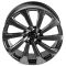 КОВАНЫЕ ДИСКИ H230907E SKILL SL1003-SL085 21 J8.5 ET43.5 5X120 72.6 ЧЁРНЫЙ + ПОЛИРОВАННЫЕ СПИЦЫ ПОД