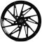 КОВАНЫЕ ДИСКИ H241002A SKILL SL197-SB447 21 J9.5 ET45 6X139.7 95.1 ЧЁРНЫЙ ГЛЯНЦЕВЫЙ