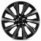 КОВАНЫЕ ДИСКИ 221102V SKILL SL239-DS227 21 J9.5 ET42.5 5X120 72.6 ЧЁРНЫЙ + ПОЛИРОВАННЫЕ СПИЦЫ