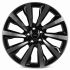 КОВАНЫЕ ДИСКИ 221102V SKILL SL239-DS227 21 J9.5 ET42.5 5X120 72.6 ЧЁРНЫЙ + ПОЛИРОВАННЫЕ СПИЦЫ