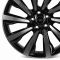 КОВАНЫЕ ДИСКИ 221102V SKILL SL239-DS227 21 J9.5 ET42.5 5X120 72.6 ЧЁРНЫЙ + ПОЛИРОВАННЫЕ СПИЦЫ