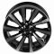 КОВАНЫЕ ДИСКИ 221102V SKILL SL239-DS227 21 J9.5 ET42.5 5X120 72.6 ЧЁРНЫЙ + ПОЛИРОВАННЫЕ СПИЦЫ