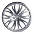 КОВАНЫЕ ДИСКИ H230928B SKILL SL268-SL085 21 J8.5 ET30 5X120 66.1 СЕРЕБРО + ПОЛИРОВАННЫЕ СПИЦЫ