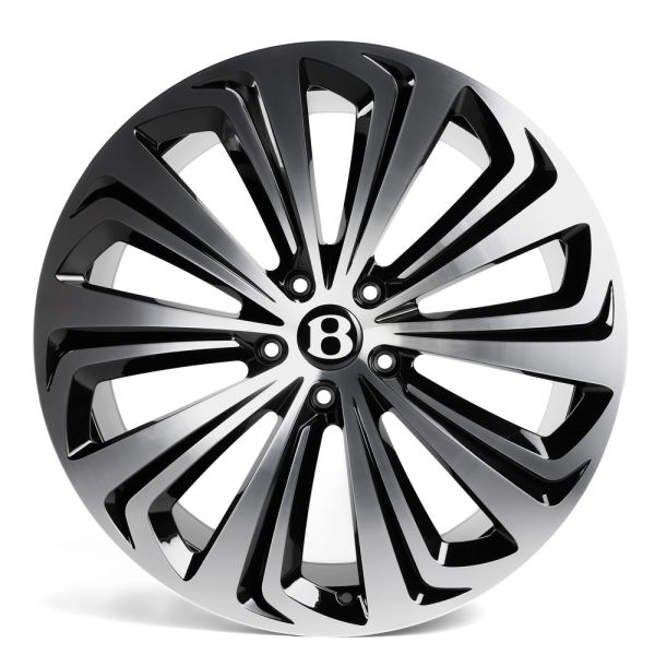 КОВАНЫЕ ДИСКИ H250930M SKILL SL280-SK365 22 J10 ET28 5X130 71.5 ЧЁРНЫЙ ГЛЯНЦЕВЫЙ + ПОЛИРОВАННЫЕ СПИЦ