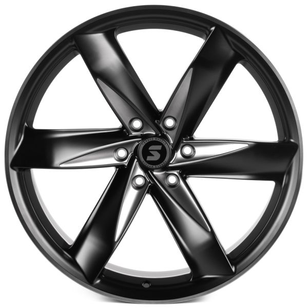 КОВАНЫЕ ДИСКИ H241210W SKILL SL318-CS444 22 J10 ET-10 6X139.7 77.8 ЧЁРНЫЙ МАТОВЫЙ + ПОЛИРОВАННЫЕ СПИ