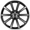 КОВАНЫЕ ДИСКИ 230609Q SKILL SL340-CS255 19 J8.5 ET48 5X112 66.6 ЧЁРНЫЙ + ПОЛИРОВАННЫЕ СПИЦЫ