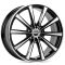 КОВАНЫЕ ДИСКИ 230609Q SKILL SL340-CS255 19 J8.5 ET48 5X112 66.6 ЧЁРНЫЙ + ПОЛИРОВАННЫЕ СПИЦЫ