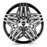 КОВАНЫЕ ДИСКИ 230315S SKILL SL351-SB418 20 J9 ET40 5X150 110.1 ЧЁРНЫЙ + ПОЛИРОВАННЫЕ СПИЦЫ