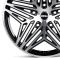 КОВАНЫЕ ДИСКИ 230315S SKILL SL351-SB418 20 J9 ET40 5X150 110.1 ЧЁРНЫЙ + ПОЛИРОВАННЫЕ СПИЦЫ