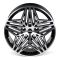 КОВАНЫЕ ДИСКИ 230315S SKILL SL351-SB418 20 J9 ET40 5X150 110.1 ЧЁРНЫЙ + ПОЛИРОВАННЫЕ СПИЦЫ