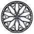 КОВАНЫЕ ДИСКИ H231103A SKILL SL351-SL086 21 J9 ET35 5X108 63.3 ЧЁРНЫЙ ГЛЯНЦЕВЫЙ