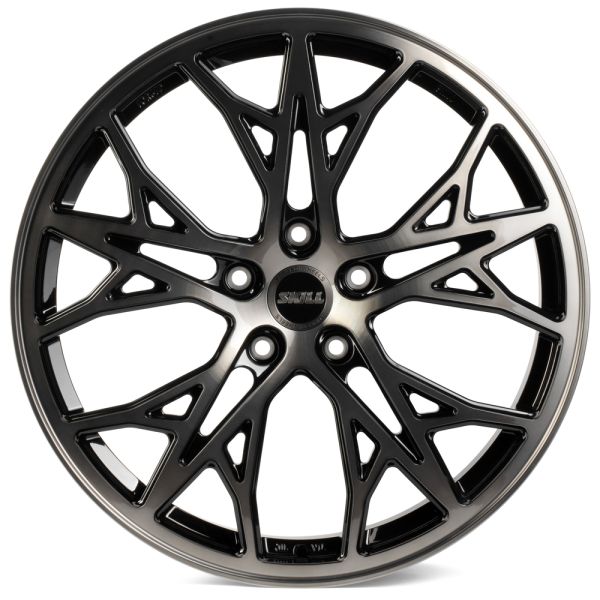 КОВАНЫЕ ДИСКИ 230510G SKILL SL352-DS226 21 J9 ET50 5X127 71.5 ЧЁРНЫЙ + ПОЛИРОВАННЫЕ СПИЦЫ