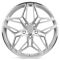КОВАНЫЕ ДИСКИ H231030H SKILL SL354-FG465 20 J8.5 ET50 5X127 71.5 СЕРЕБРО + ПОЛИРОВАННЫЕ СПИЦЫ