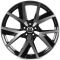 КОВАНЫЕ ДИСКИ H250925P SKILL SL365-SL221 20 J9 ET33 5X112 66.6 ЧЁРНЫЙ ГЛЯНЦЕВЫЙ + ПОЛИРОВАННЫЕ СПИЦЫ